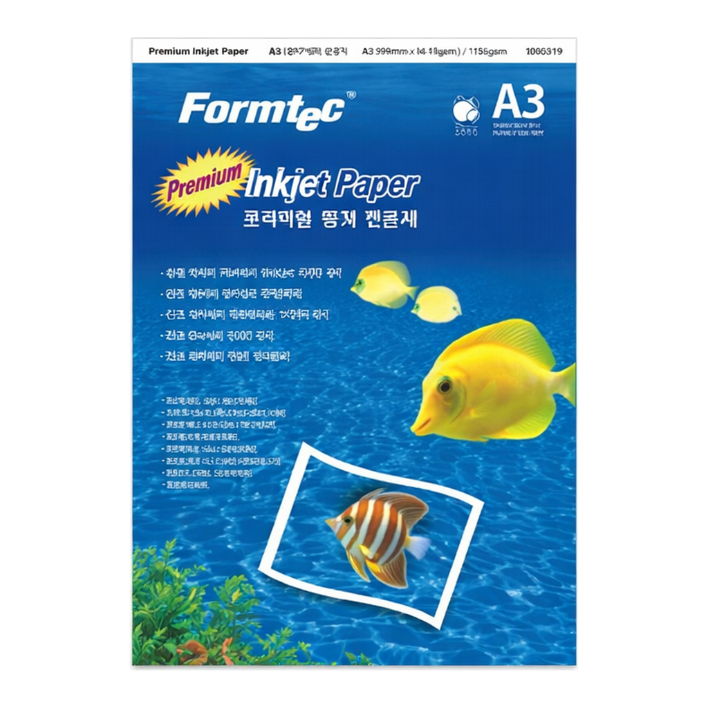 OFFICENEX 재고문의
잉크젯용지 A3(FP-30570/115g/100매/폼텍)