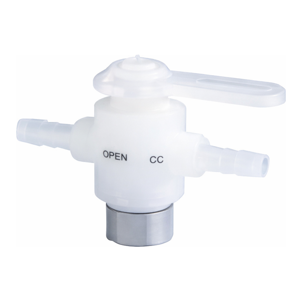 Flon Industry PFA 2way bamboo shoot valves / PFA2방밸브