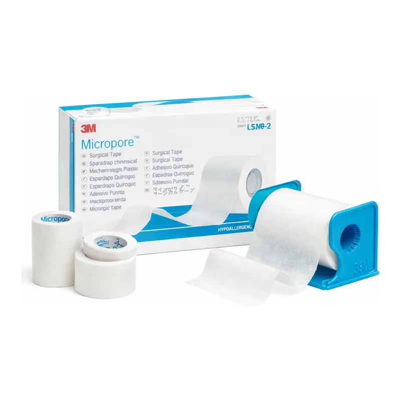 Daihan Science 3M MicroporeTM Surgical Paper Tape, White, Hi-Breathable, Hypoallergenic, w1.27