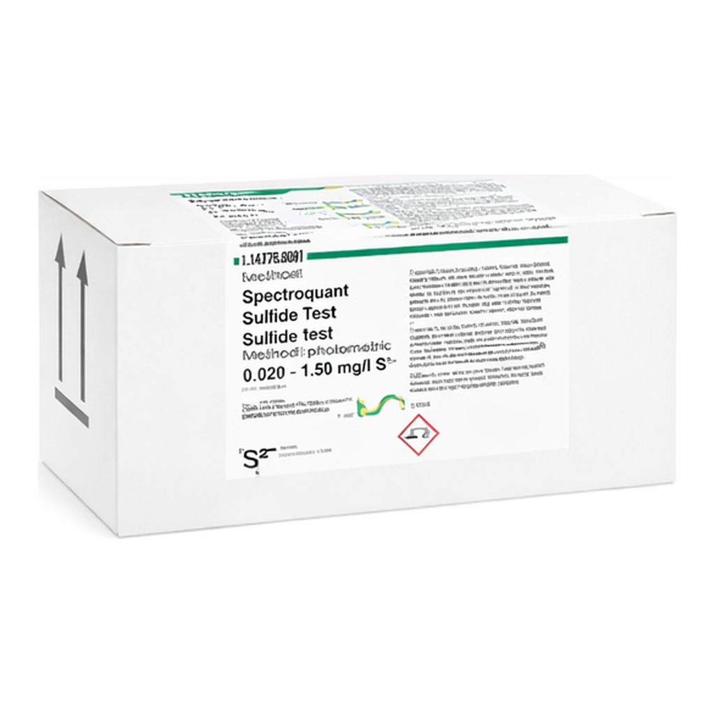 Merck SULFIDE TEST 0.020 - 1.50 MG/L S2- 420