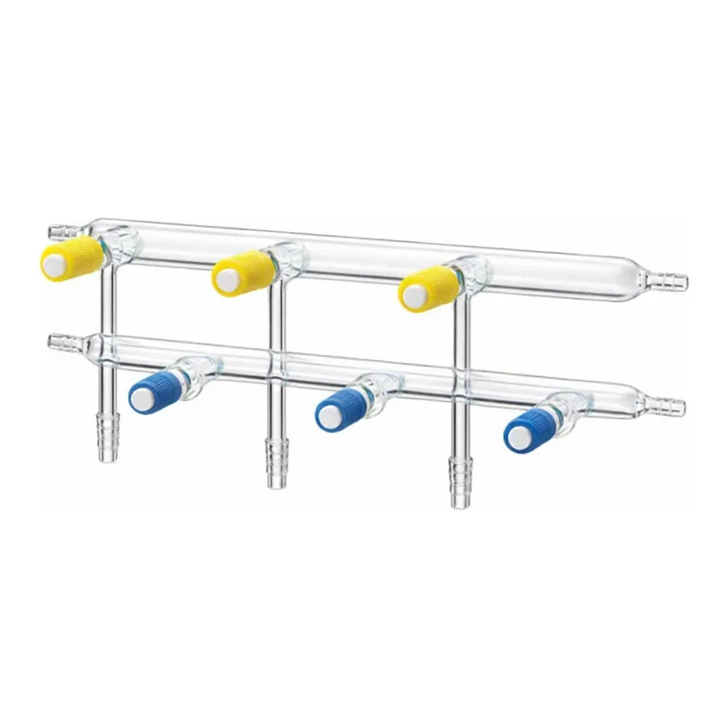 Double Bank Vacuum Manifold, LukeGL 이중 메니폴드, 테프론 니들 밸브형