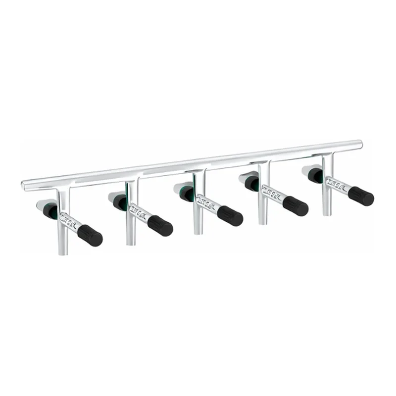 Double Bank Vacuum Manifold with Chem-Vac™ Valve 이중 메니폴드, 테프론 니들 밸브형