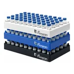 Stackable Vial Rack for Ø12 mm Vial 바이알 랙과 뚜껑