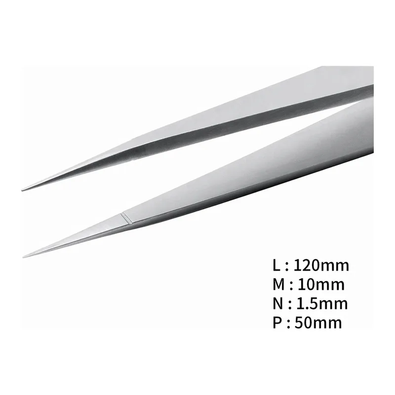 AXAL Superior Tweezers 고정밀 내부식성 트위저, Rubis, RU-3-AXAL