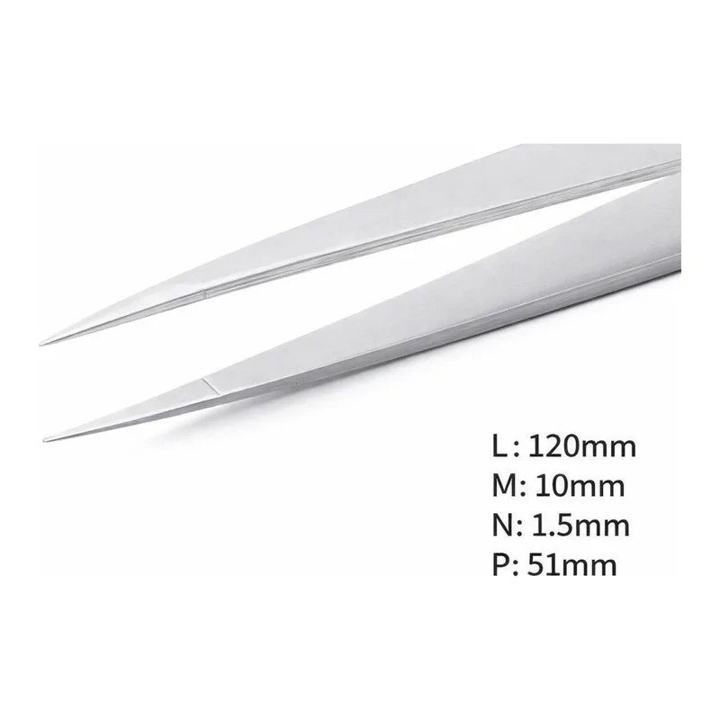 AXAL Superior Tweezers 고정밀 내부식성 트위저, Rubis, RU-0-AXAL