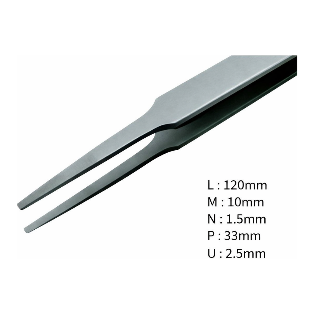 AXAL Superior Tweezers 고정밀 내부식성 트위저, Rubis, RU-F-AXAL
