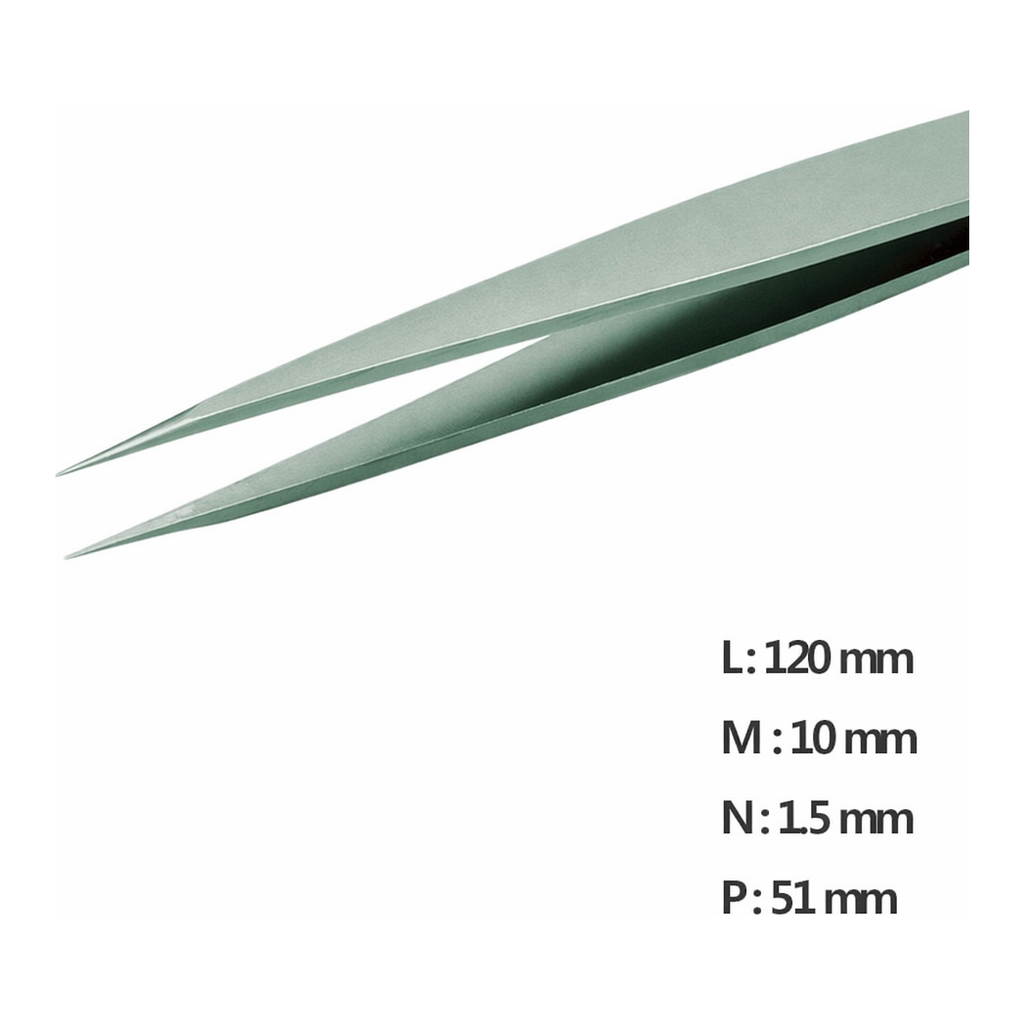 Ultra Fine Pointed Nano Tweezer 고정밀 나노 트위저, Rubis, RU-0 Nano-SA
