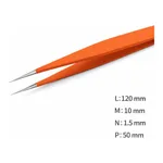 Non-Slip Grip Tweezer 고정밀 논 슬립 트위저, Rubis, RU-1 Grip-SA