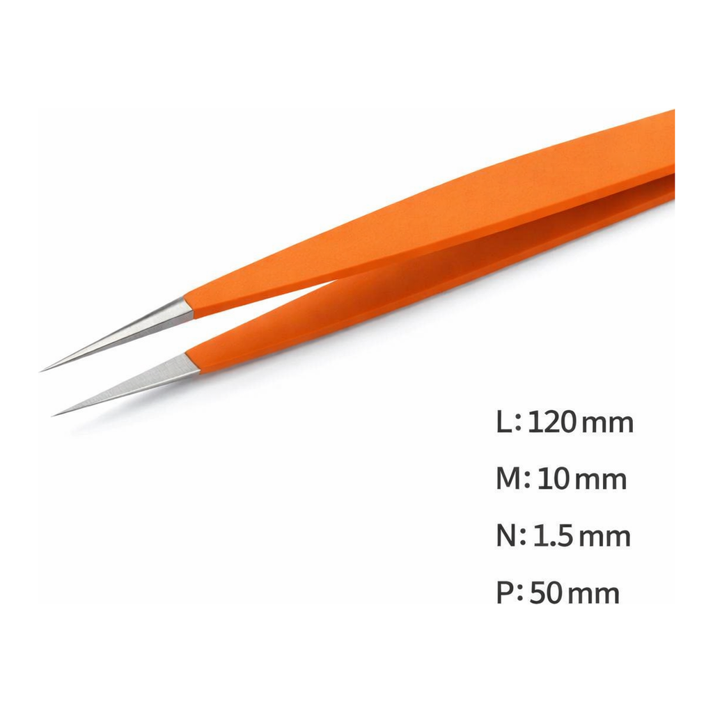 Non-Slip Grip Tweezer 고정밀 논 슬립 트위저, Rubis, RU-3 Grip-SA