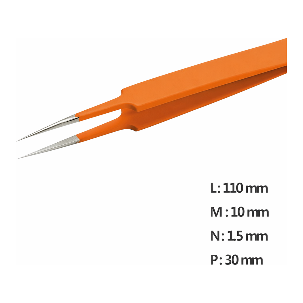 Non-Slip Grip Tweezer 고정밀 논 슬립 트위저, Rubis, RU-5 Grip-SA
