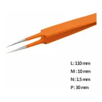 Non-Slip Grip Tweezer 고정밀 논 슬립 트위저, Rubis, RU-5 Grip-SA