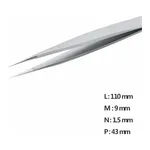 Anti-Microbial Tweezer 고정밀 항균성 이온 코팅 트위저, Rubis, RU-3C Ion-SA