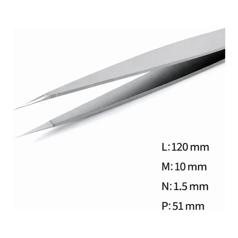 Anti-Microbial Tweezer 고정밀 항균성 이온 코팅 트위저, Rubis, RU-0 Ion-SA