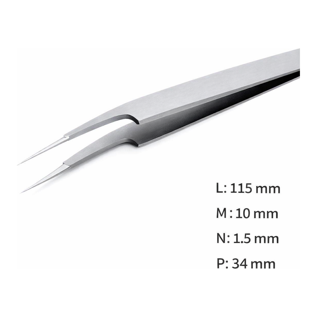 Anti-Microbial Tweezer 고정밀 항균성 이온 코팅 트위저, Rubis, RU-5A Ion-SA
