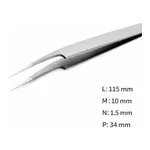 Anti-Microbial Tweezer 고정밀 항균성 이온 코팅 트위저, Rubis, RU-5A Ion-SA