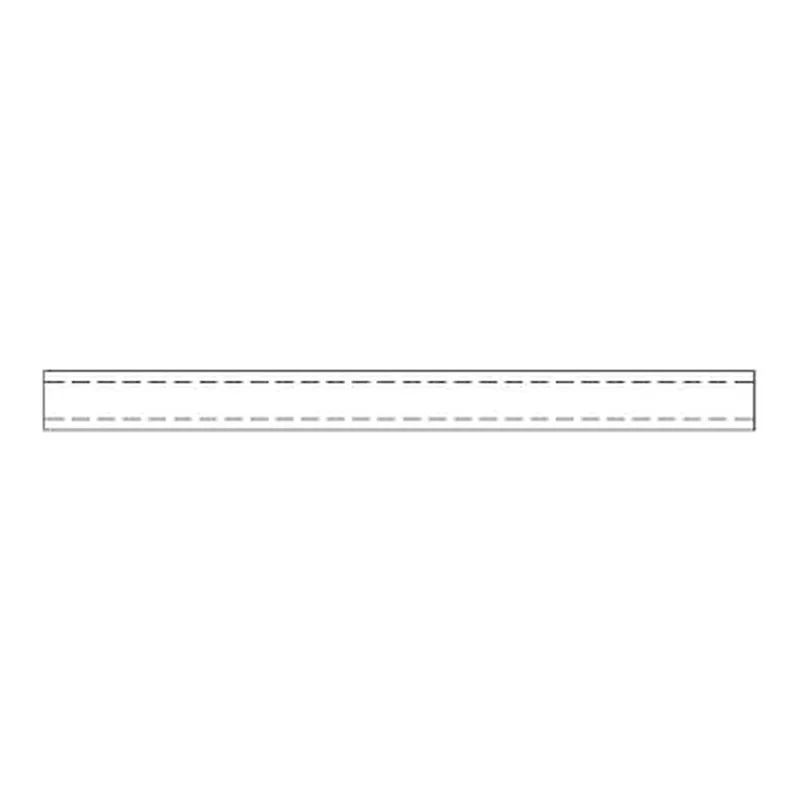 Restek Split Liner, 4 mm x 6.3 x 78.5 for Agilent GCs Siltek Deact., 5-pk.