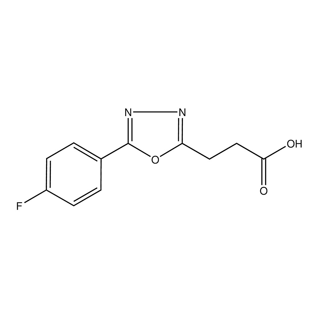 Merck 3-(5-(4-Fluorophenyl)-1,3,4-oxadiazol-2-yl)propanoic acid