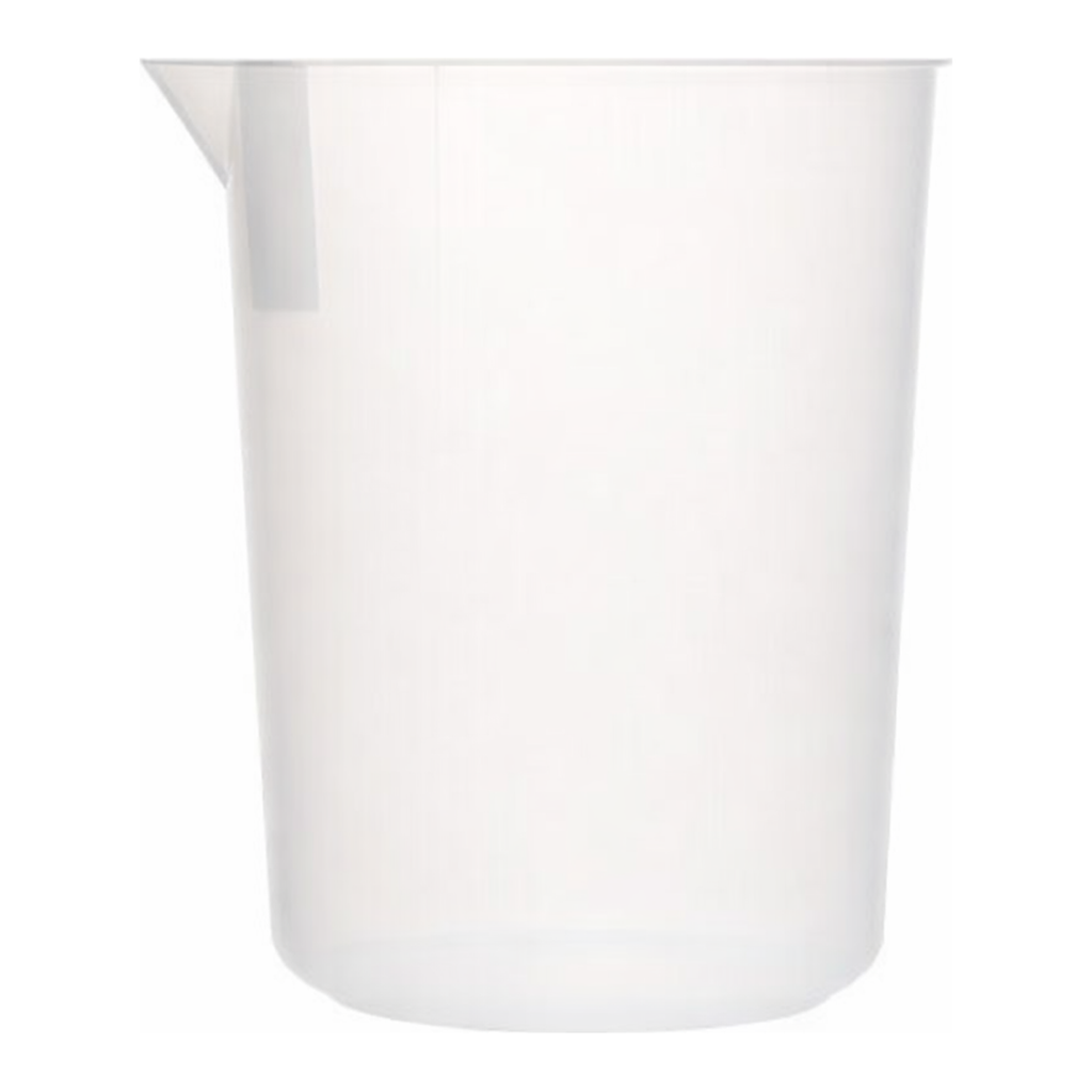 Merck Azlon Tapered Beakers with Moulded Graduations