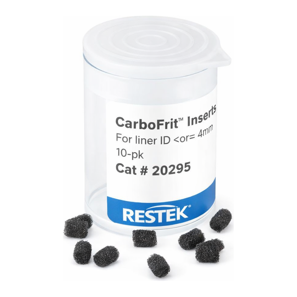 Restek CarboFrit Inserts, For liner ID <or= 4mmID Pack of 10