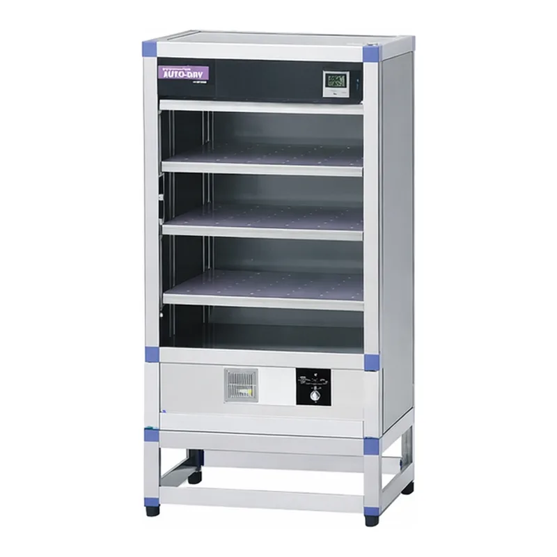 AS ONE Auto Dry Desiccator 574 x 524 x 1065mm Reinforced Plastic Shelf Board