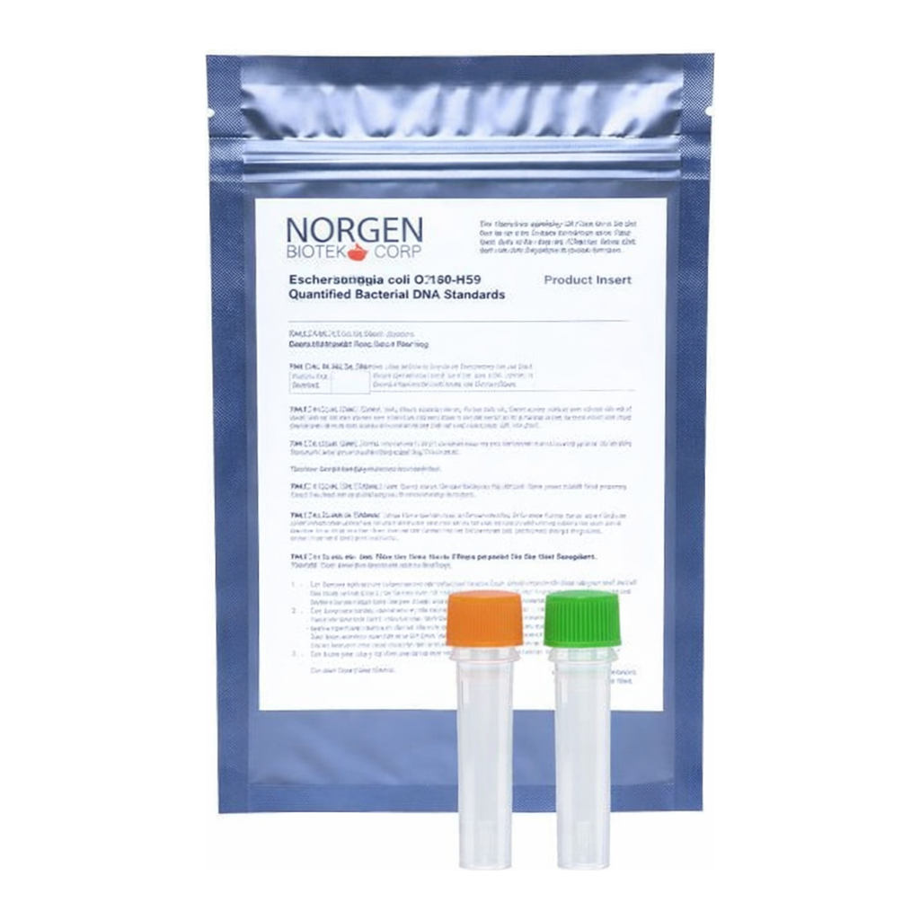 Norgen Escherichia coli (E.coli) O157:H7 Quantified Bacterial DNA Standards (STX1 and STX2 genes)