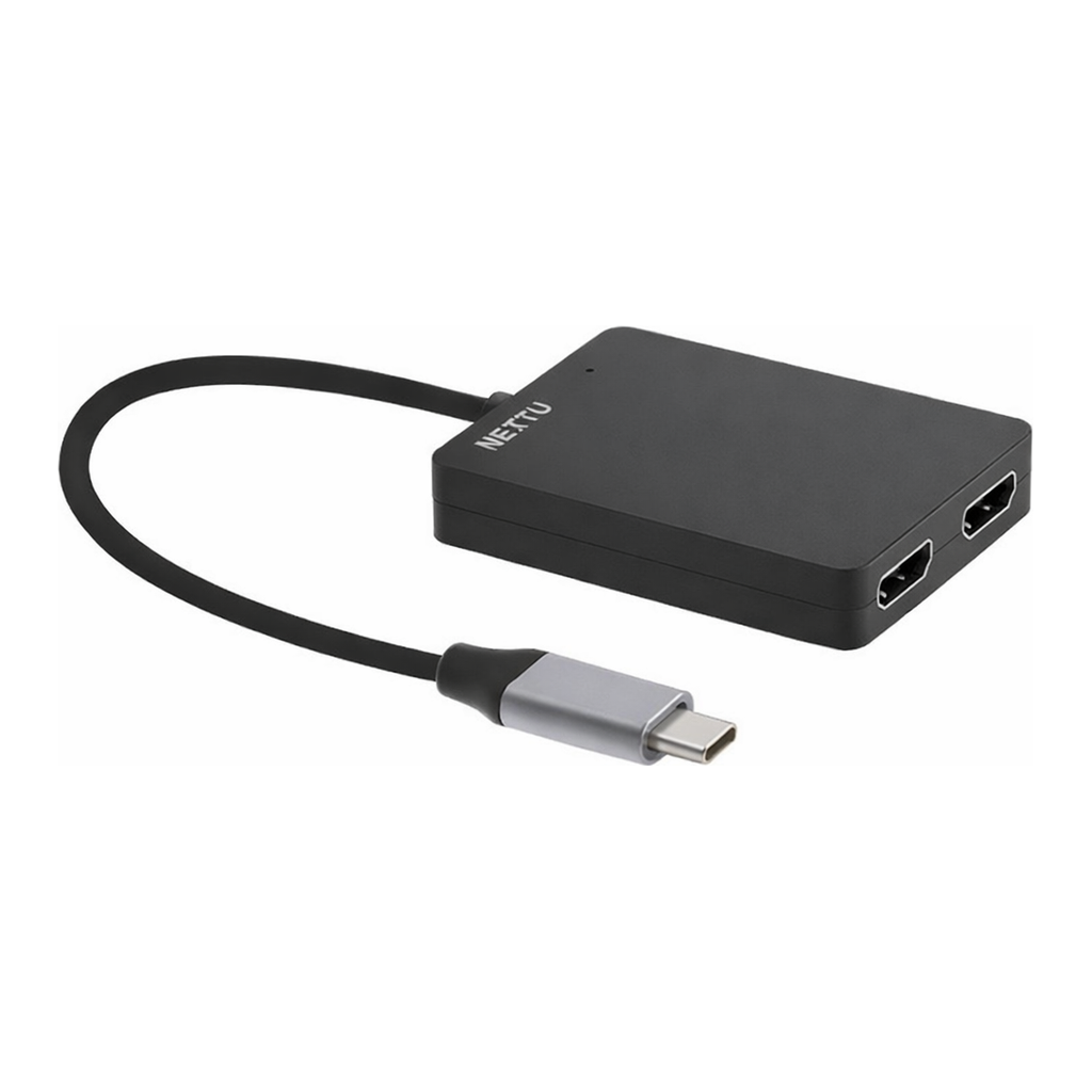 OFFICENEX [P]C to HDMI UHD 듀얼 컨버터(NEXT-2294TCH-DUAL/NEXT)