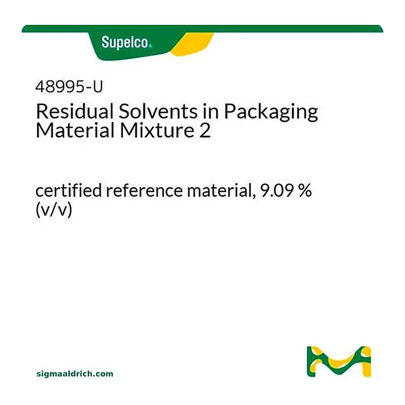 Merck RESIDUAL SOLVENTS IN PACKAGING MATERIAL&