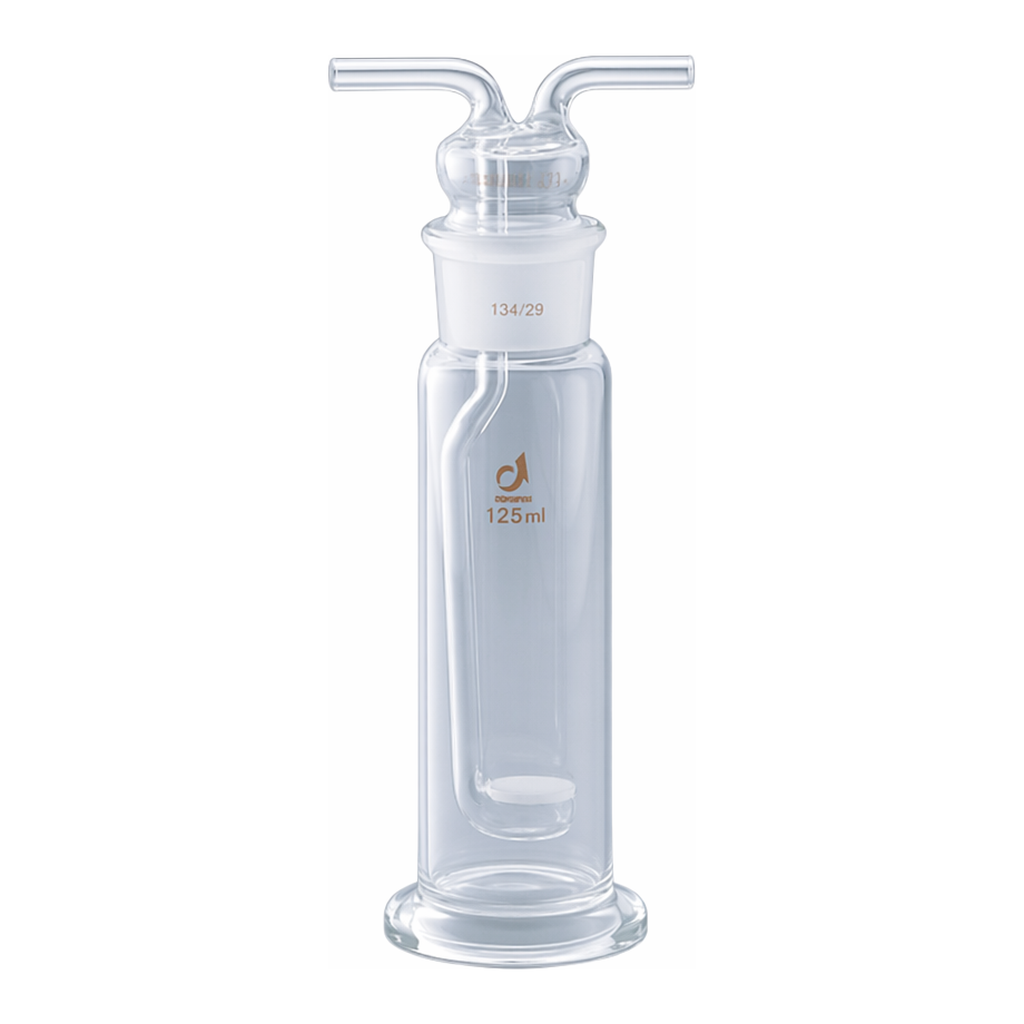 AS ONE Gas Washing Bottle Glass(with Disk Filter), 가스세척병(판필터 부속)