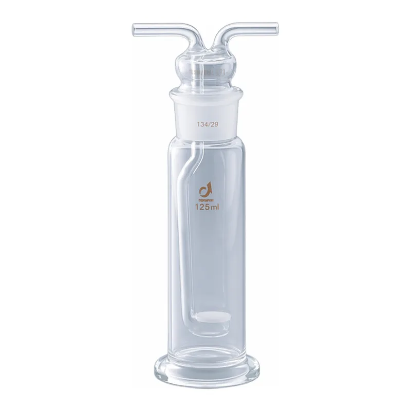 AS ONE Gas Washing Bottle Glass(with Disk Filter), 가스세척병(판필터 부속)