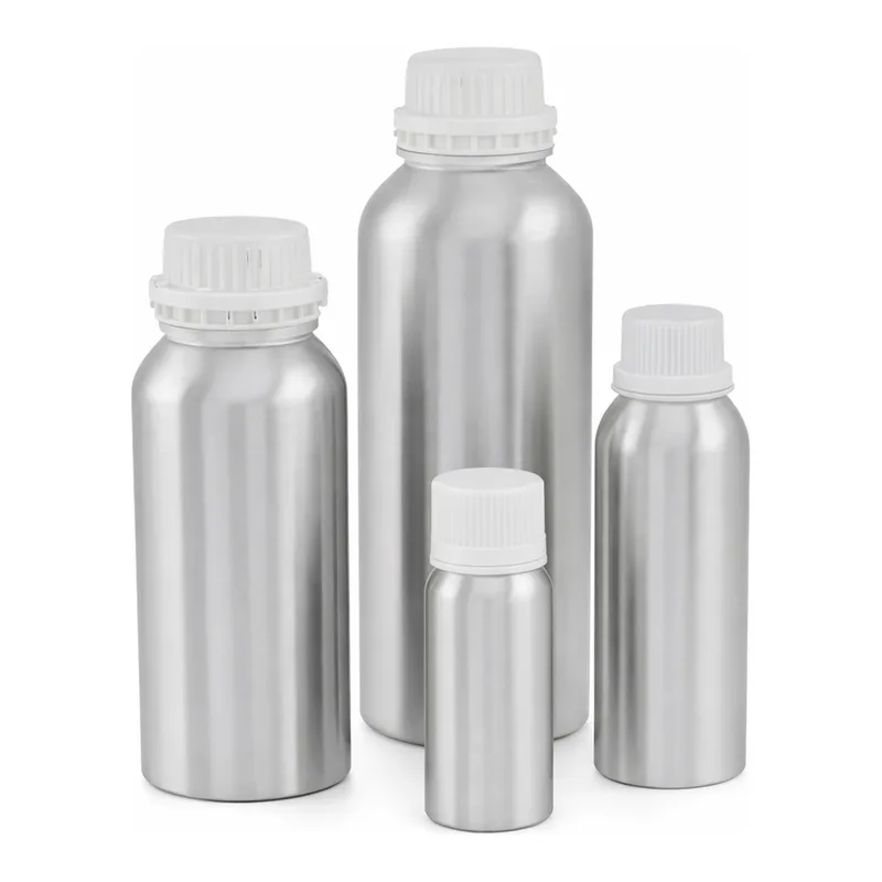 Sampling Systems Aluminium Bottles With Tamper Evident Lids