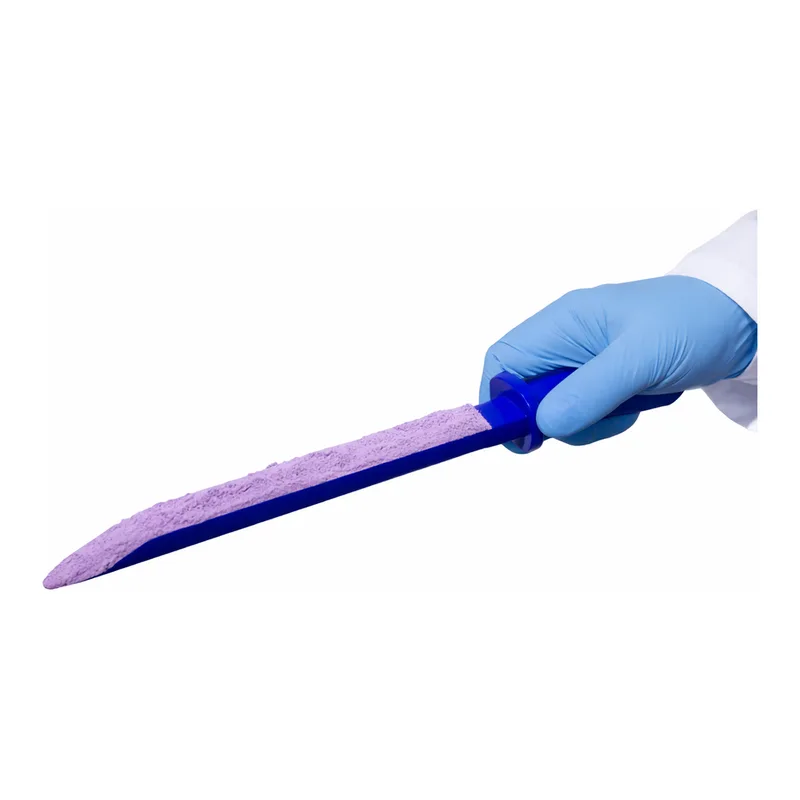 Sampling Systems Blue SteriWare Powder Spatula