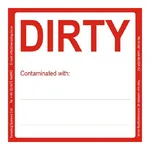Sampling Systems Dirty Quality Control Labels