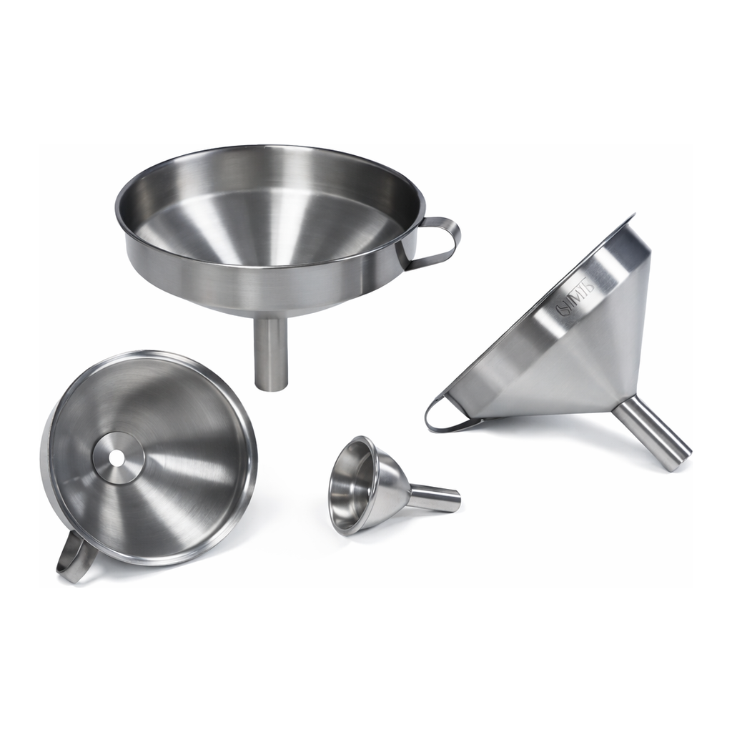 Sampling Systems Industrial Funnel. 304ss. Straight Spout.