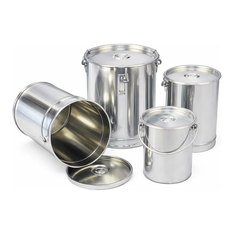 Sampling Systems Mini-Drums 304ss with toggle clamps (1 to 15 litre)