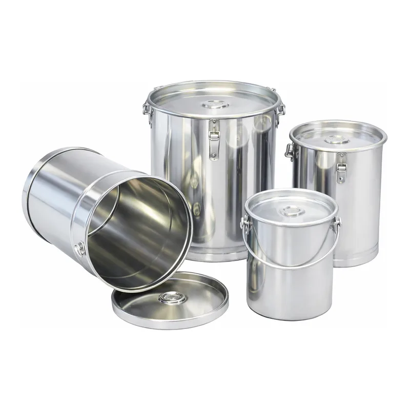 Sampling Systems Mini-Drums 316Lss with toggle clamps (1 to 15 litre)