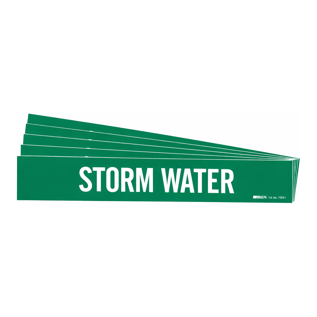 Brady STORM WATER Pipe Marker