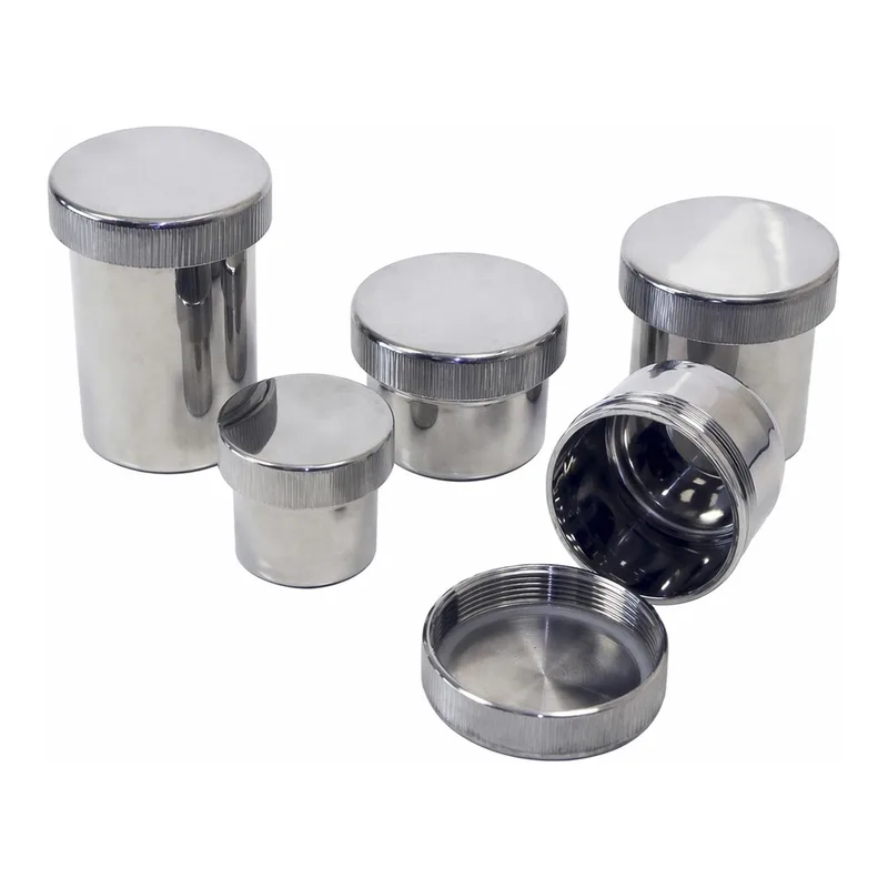Sampling Systems Powder Pots (316L Stainless steel)