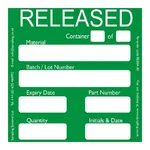 Sampling Systems Released Quality Control Labels