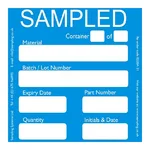 Sampling Systems Sampled Quality Control Labels