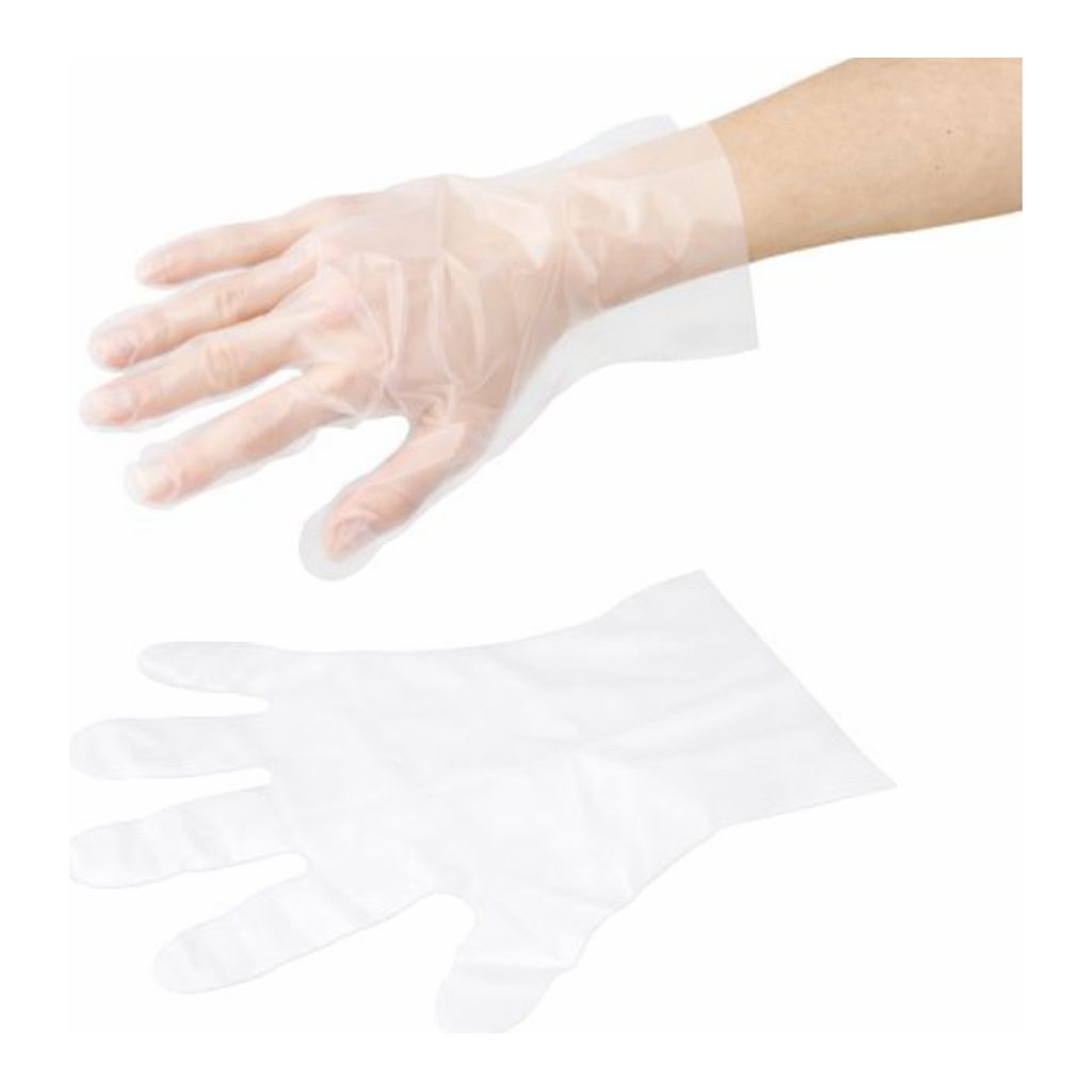 AS ONE Polyethelene Glove(Fit Type), 폴리에틸렌장갑(피트 타입)