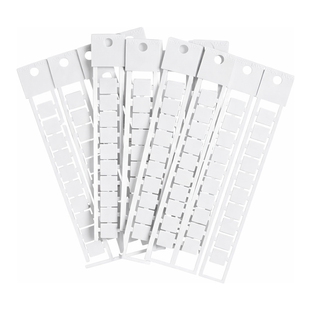 Brady BradyJet J1000 Terminal Block Tags - 8mm x 10mm, 8mm Pitch