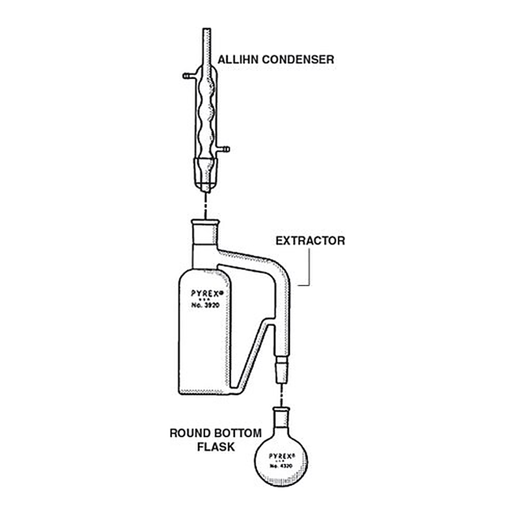 Merck Pyrex(R) continuous liquid/liquid extractor