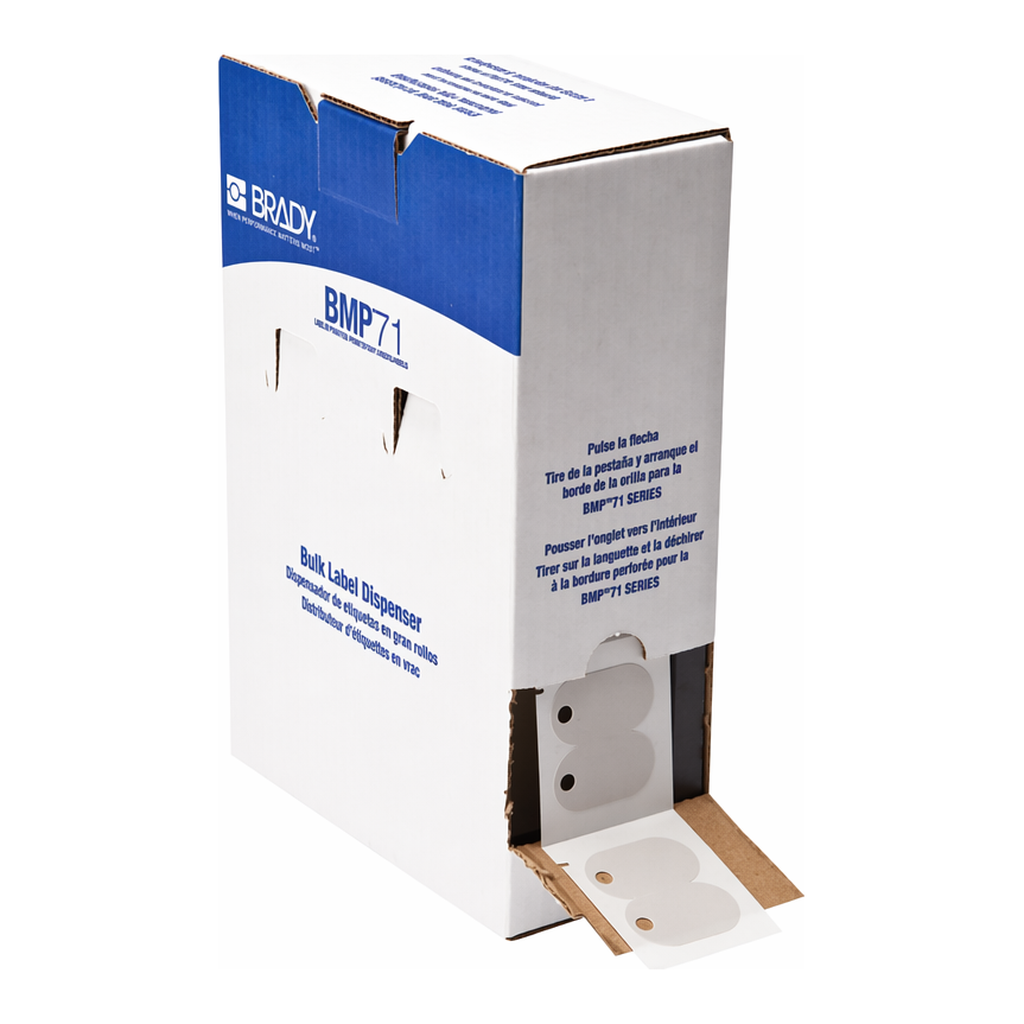 Brady Oval Tags, Bulk, for M7 Printers