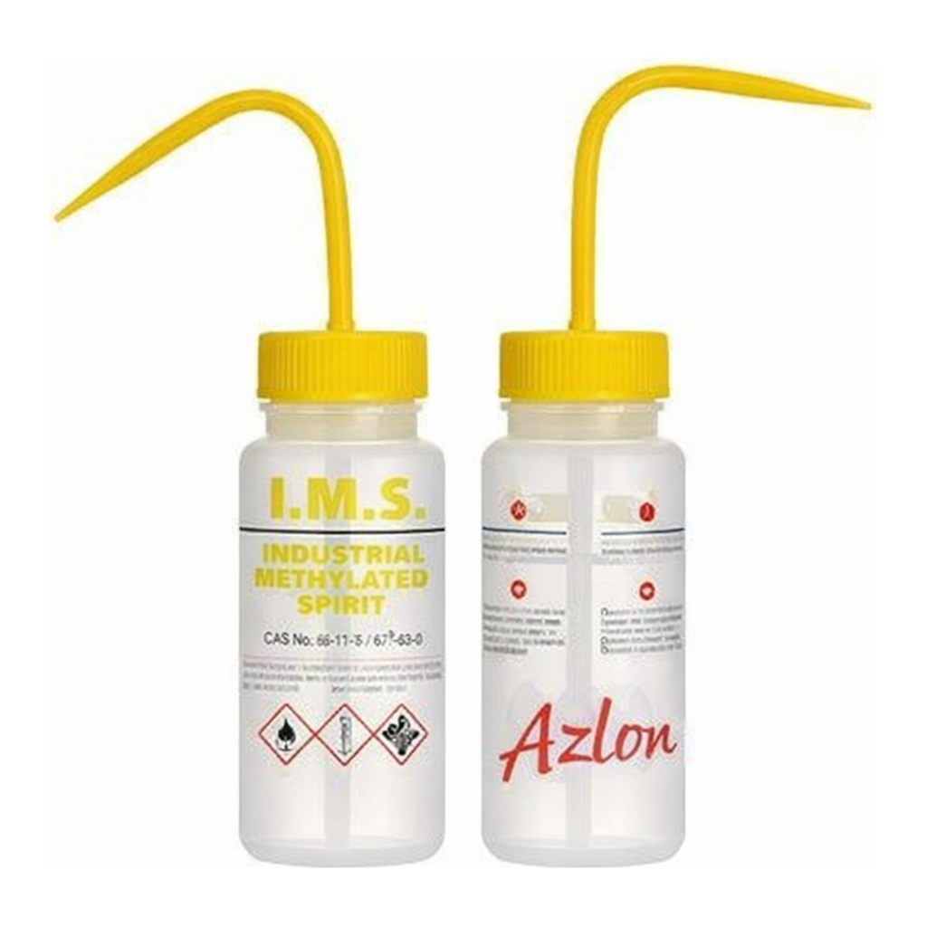 Merck AzlonÂ Multi-Lingual Unvented Wash Bottles