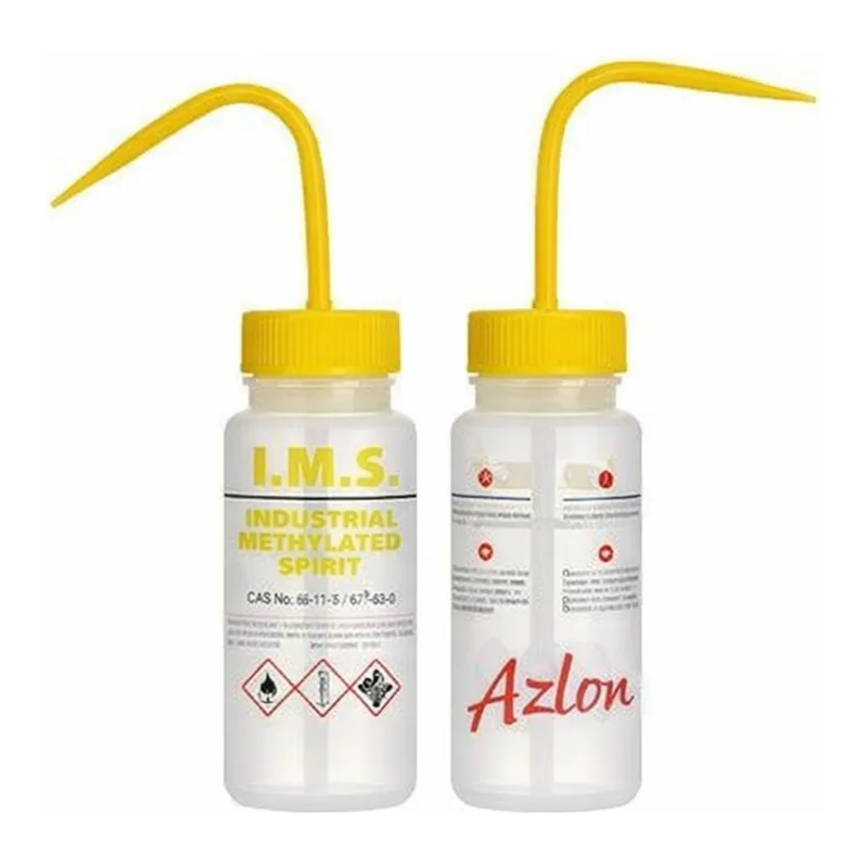 Merck Azlon Multi-Lingual Unvented Wash Bottles