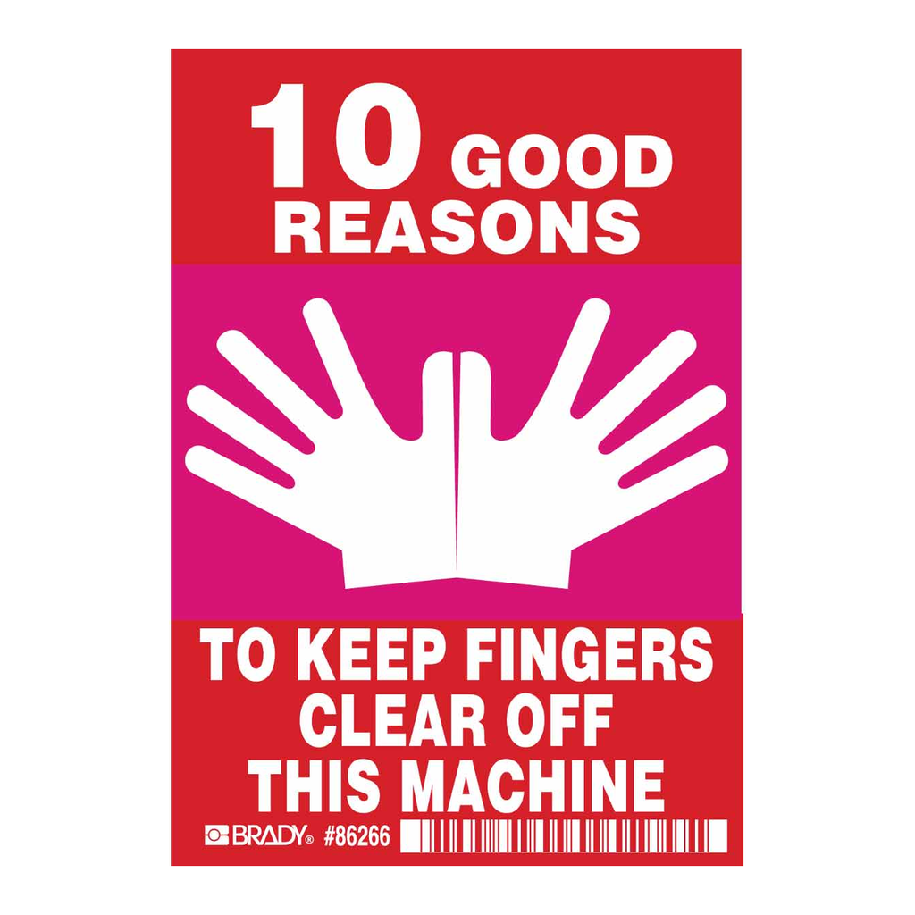 Brady 10 Good Reasons To Keep Fingers Clear Off This Mac Labels