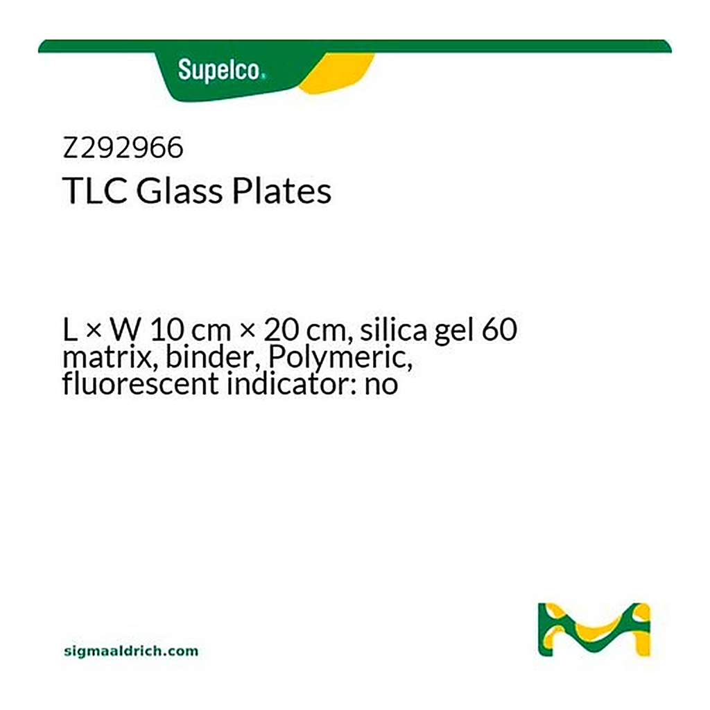 Merck TLC Glass Plates