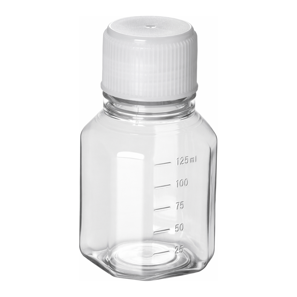 Merck Corning PET Media Bottle, 125 mL, Gradua