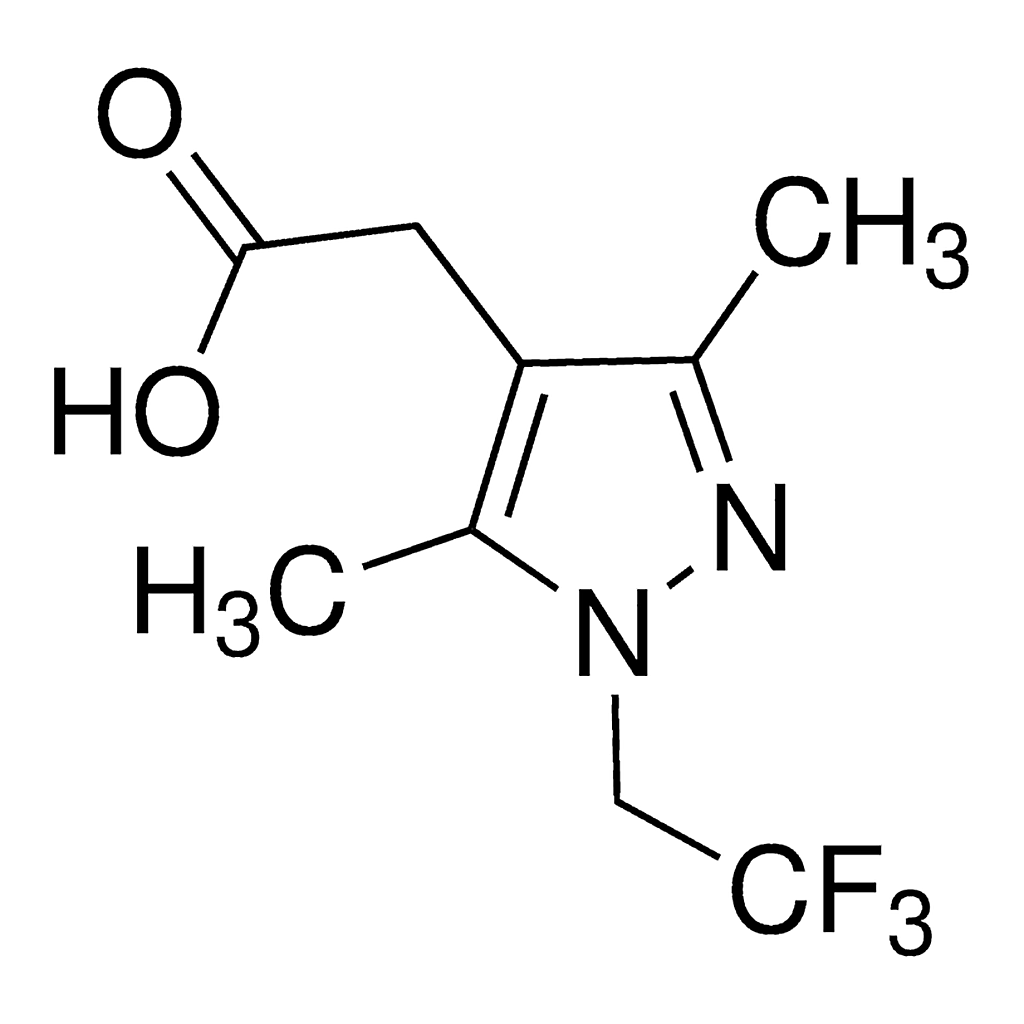 Merck [3,5-Dimethyl-1-(2,2,2-trifluoroethyl)-1H-pyrazol-4-yl]acetic acid