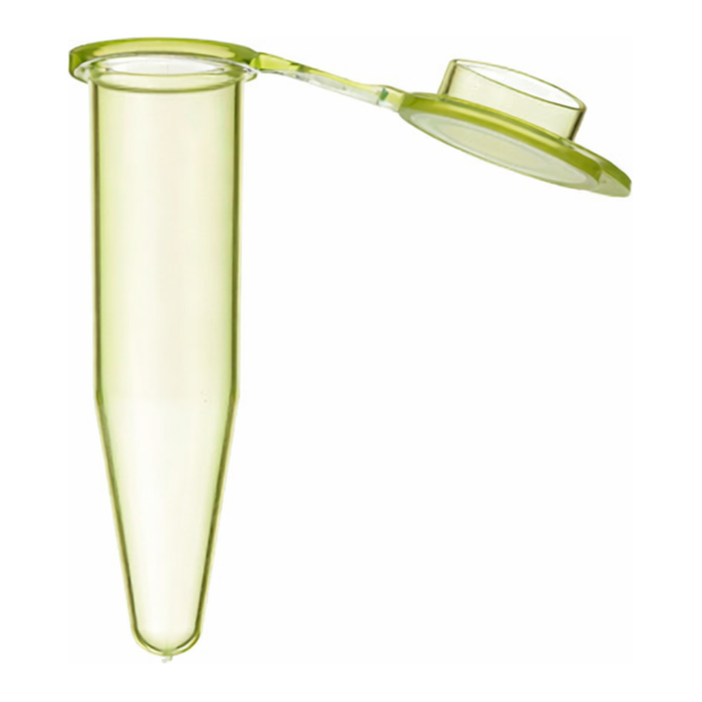 Greiner Bio One SAPPHIRE PCR TUBE, 0.5 ML, PP, YELLOW,WITH ATTACHED FROSTED FLAT CAP, 1000 PCS./BAG